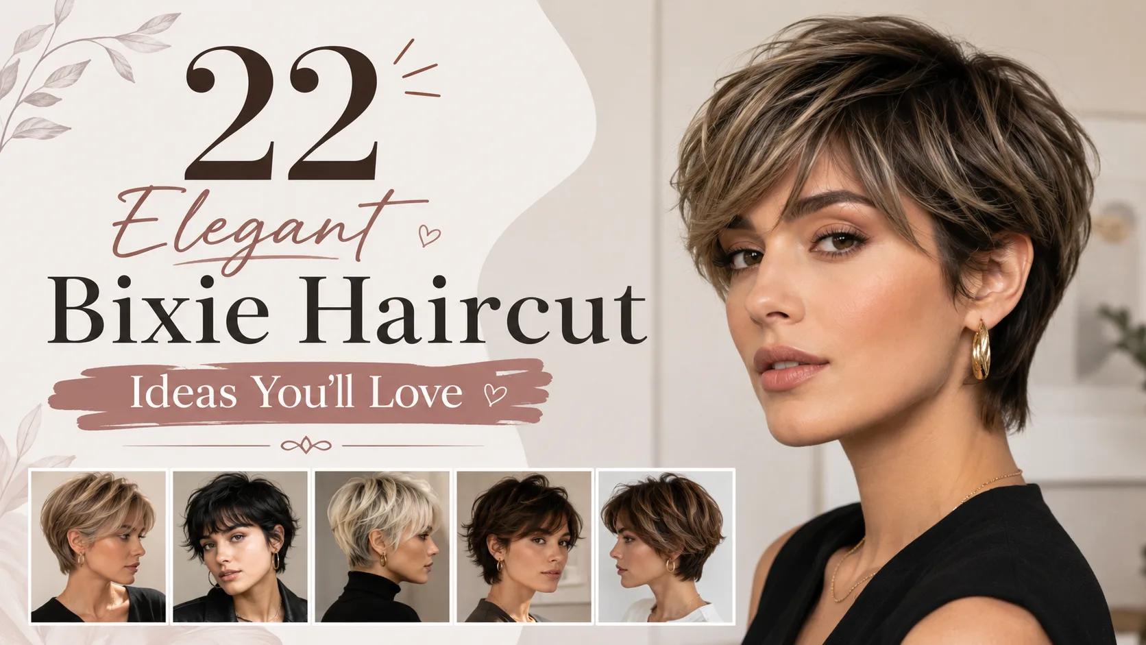 Elegant Bixie Haircut Ideas