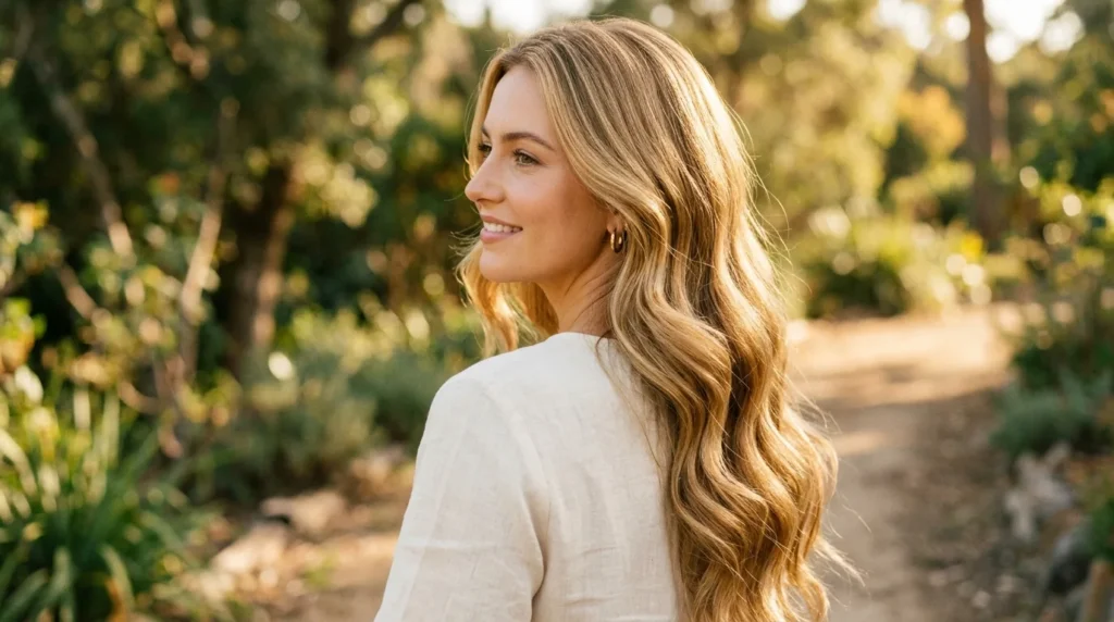 golden blonde hair color