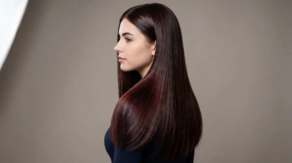 chocolate cherry brown hair color