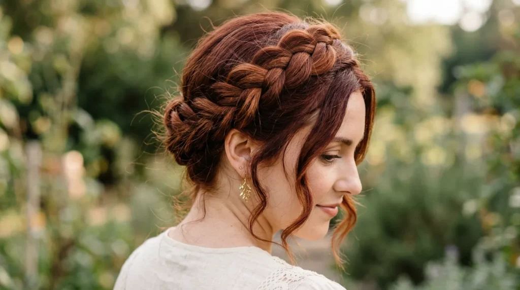 killer Deep Auburn Hair Color Look