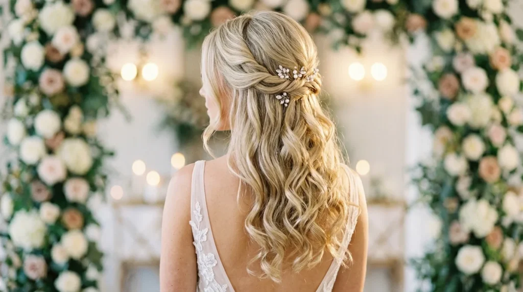 bridesmaid hairstyle
