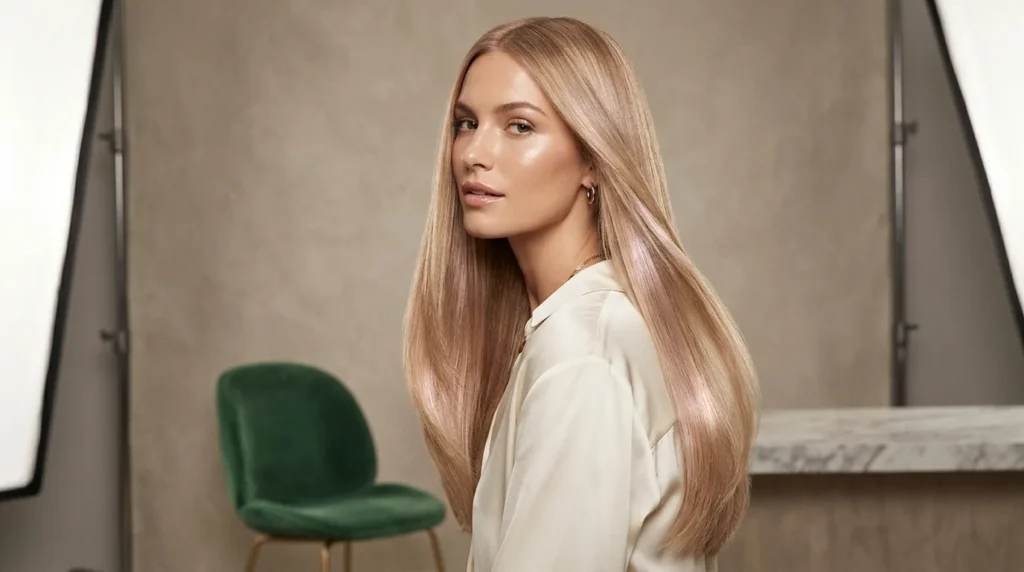golden blonde hair color