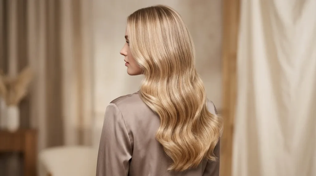 golden blonde hair color