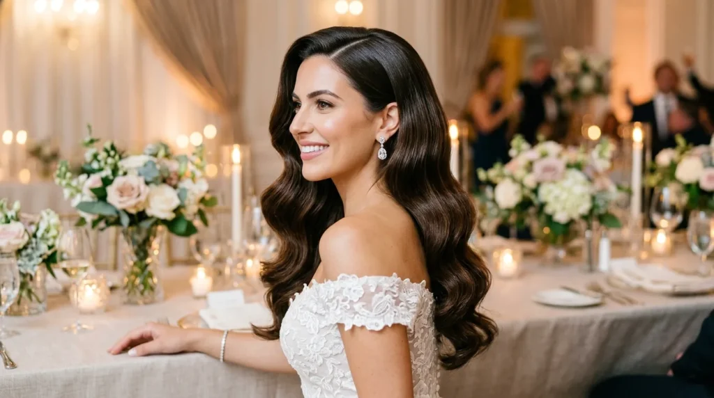 bridesmaid hairstyle