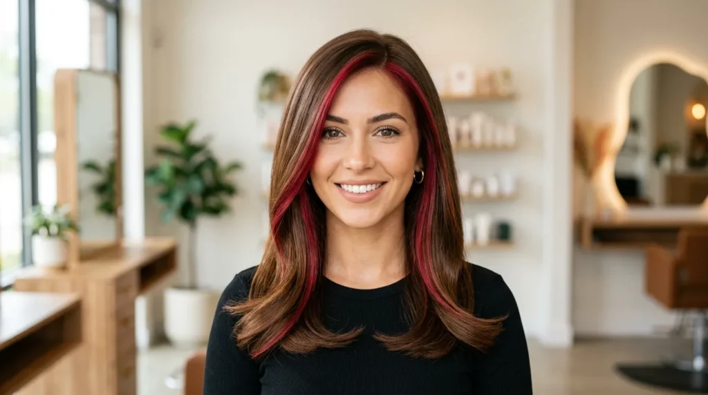 chocolate cherry brown hair color