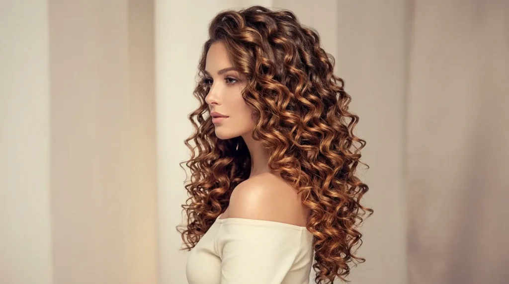 caramel balayage hair color