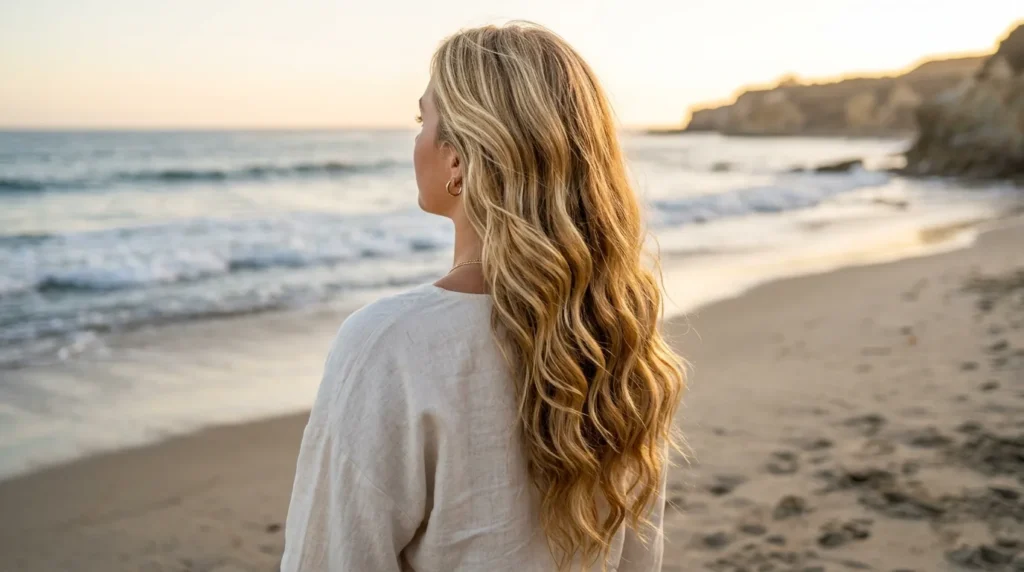 golden blonde hair color