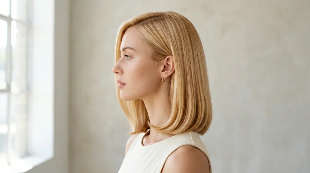 golden blonde hair color
