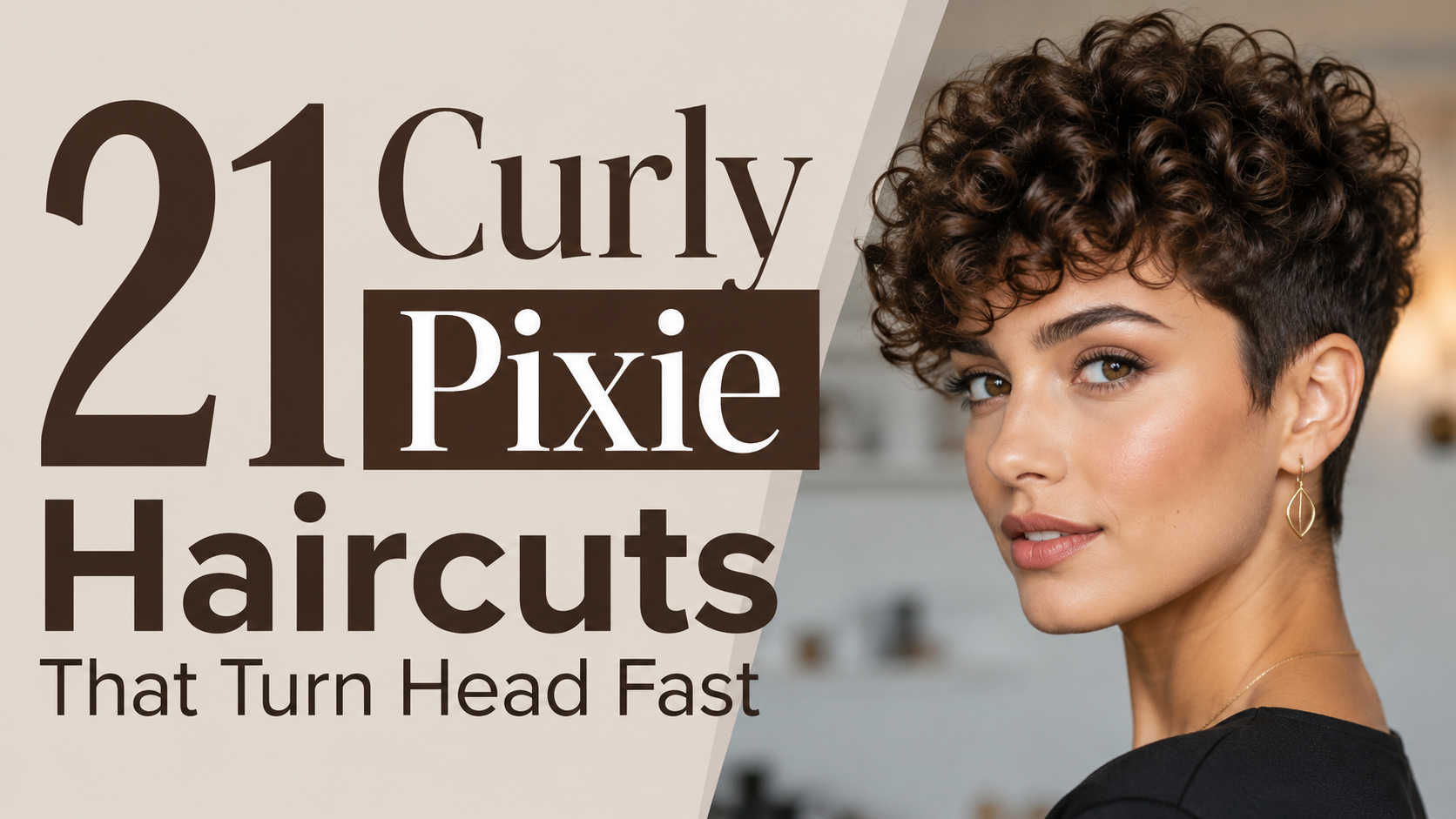 curly pixie