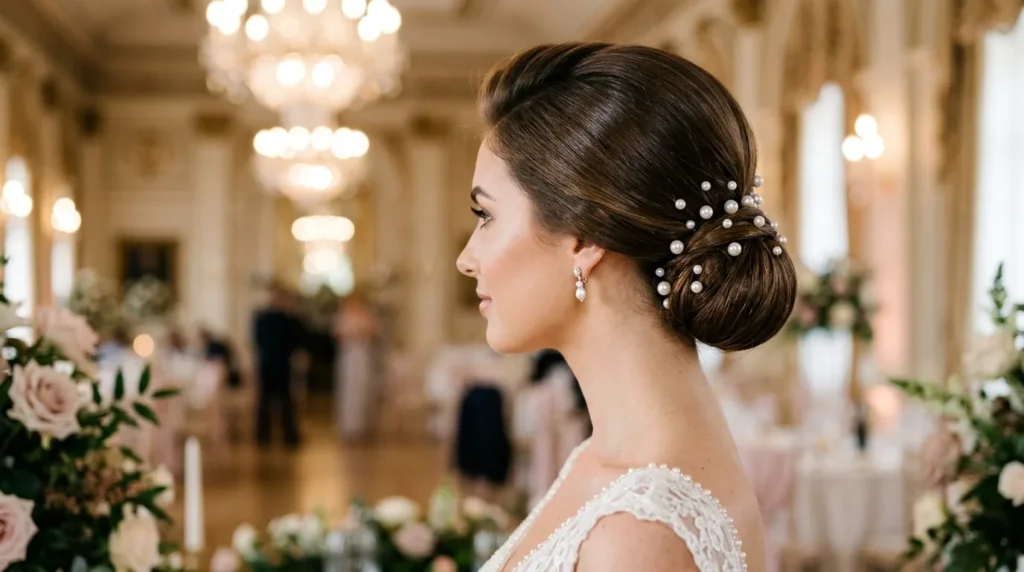 bridesmaid hairstyle
