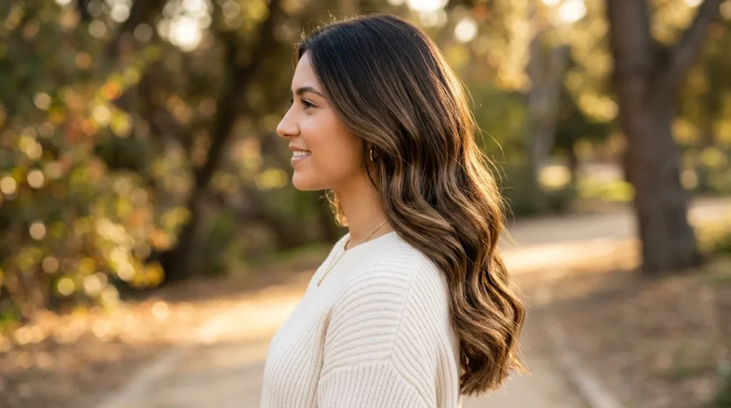mocha mousse brown hair color