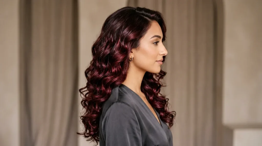 chocolate cherry brown hair color