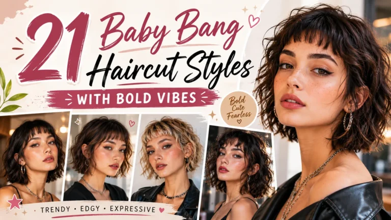 baby bang haircut