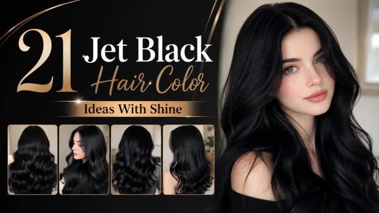 Jet Black Hair Color