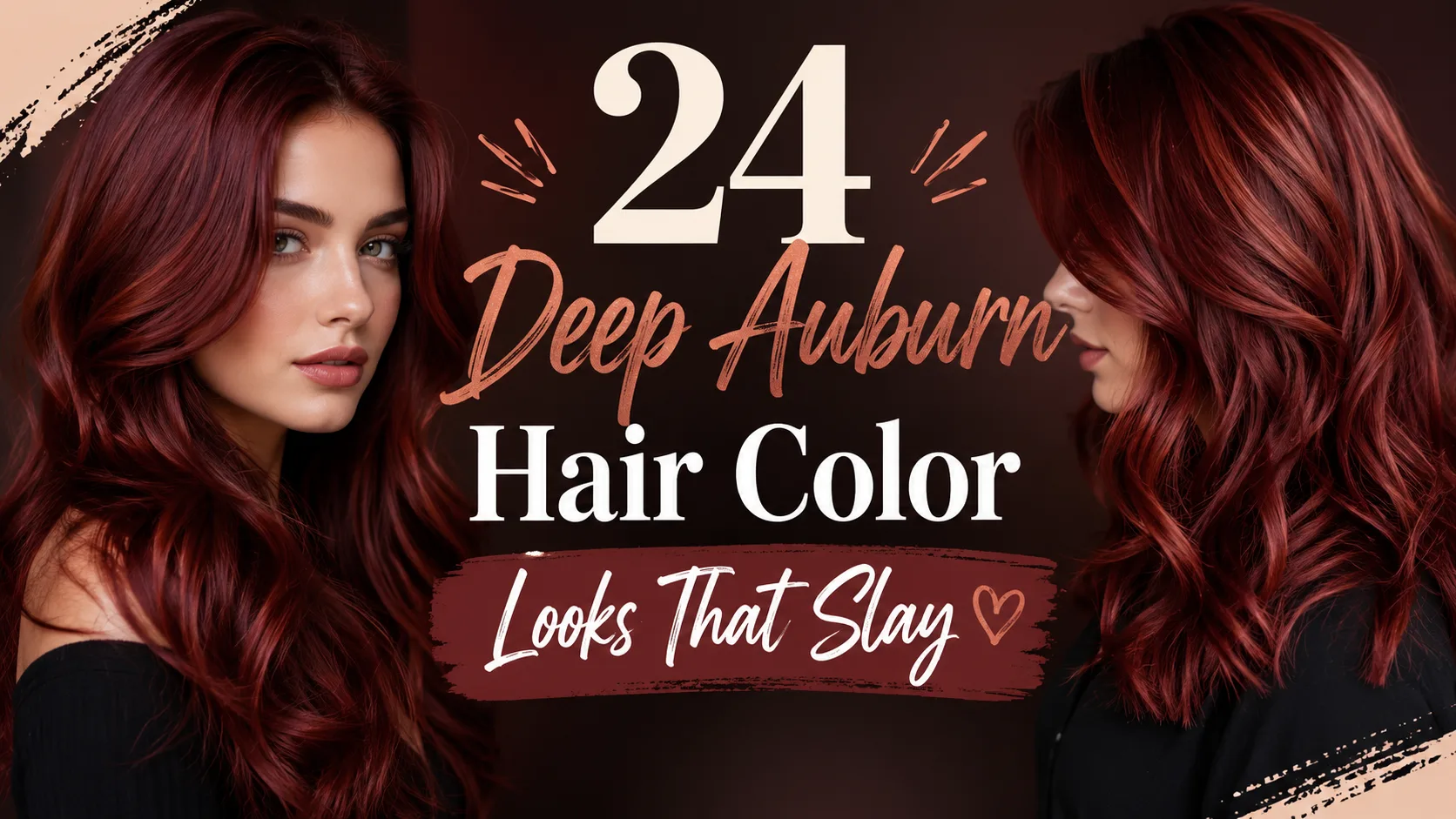 killer deep auburn hair color