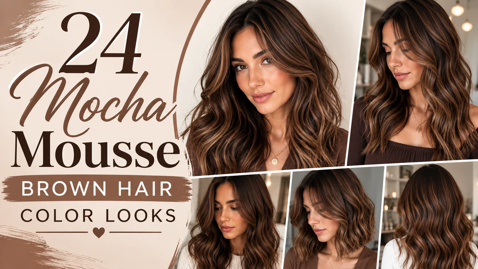 mocha mousse brown hair color