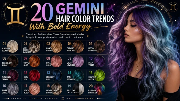 Gemini Hair Color Trends