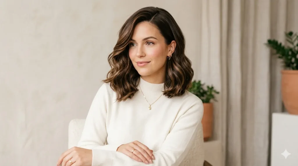 wavy bob haircut