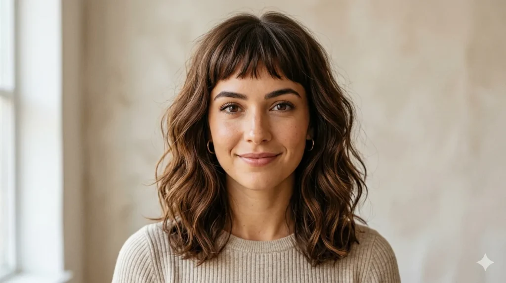 baby bang haircut