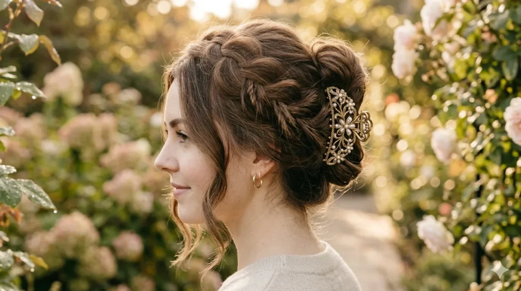 Claw Clip Updo Hairstyles