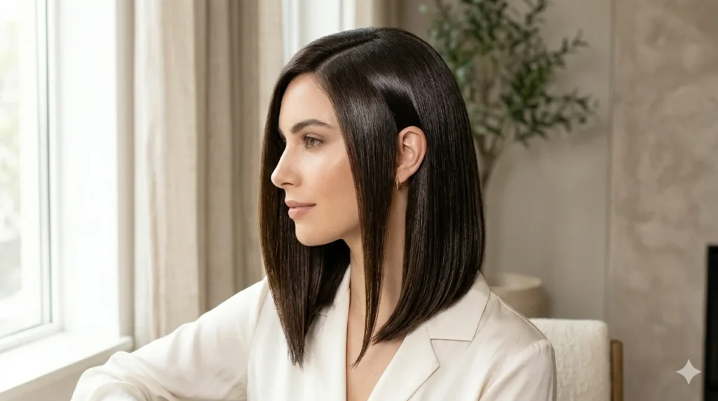 glass hair bob