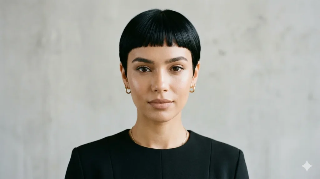 baby bang haircut