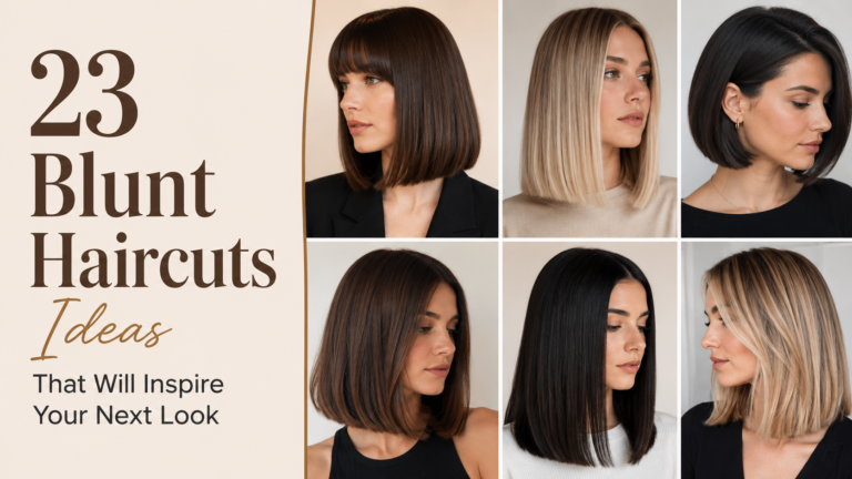 blunt haircut ideas