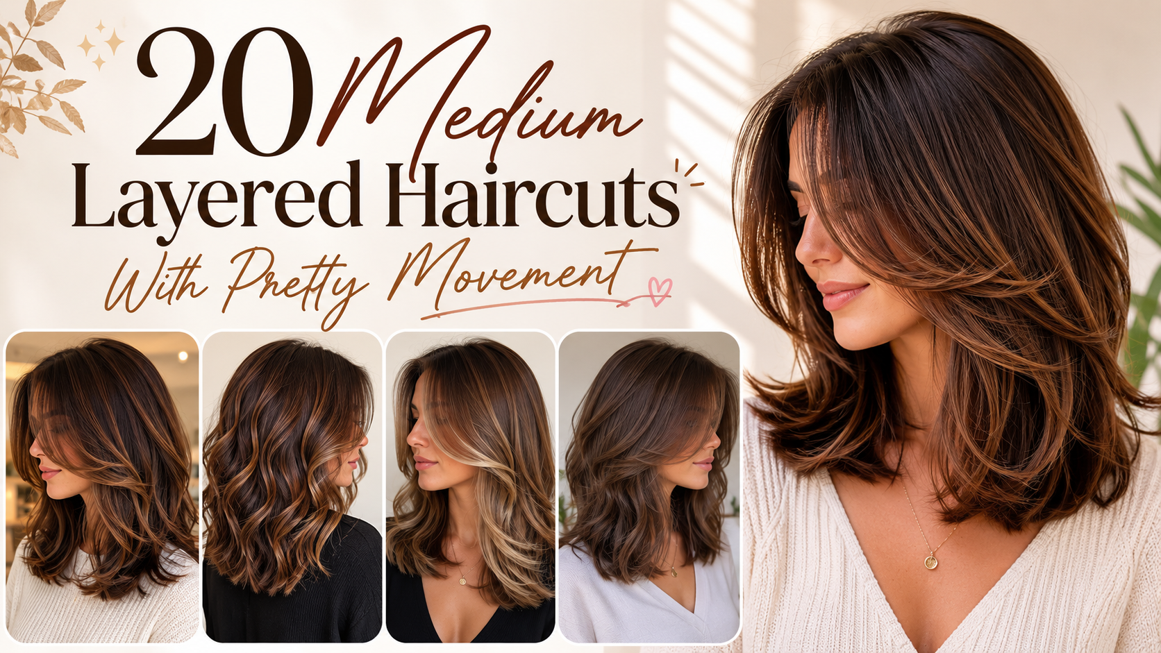 medium layered haircut