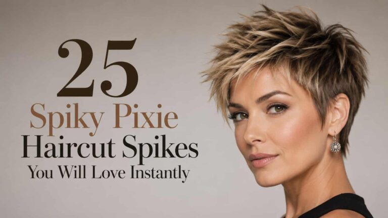 spiky pixie haircut spikes