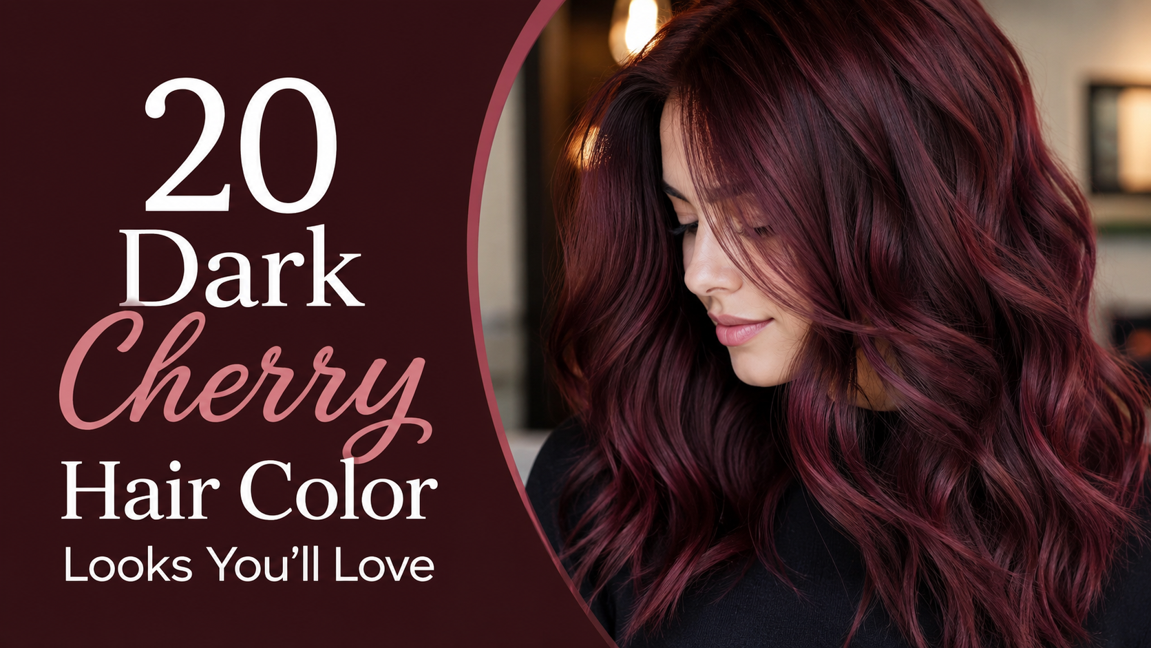 dark cherry hair color