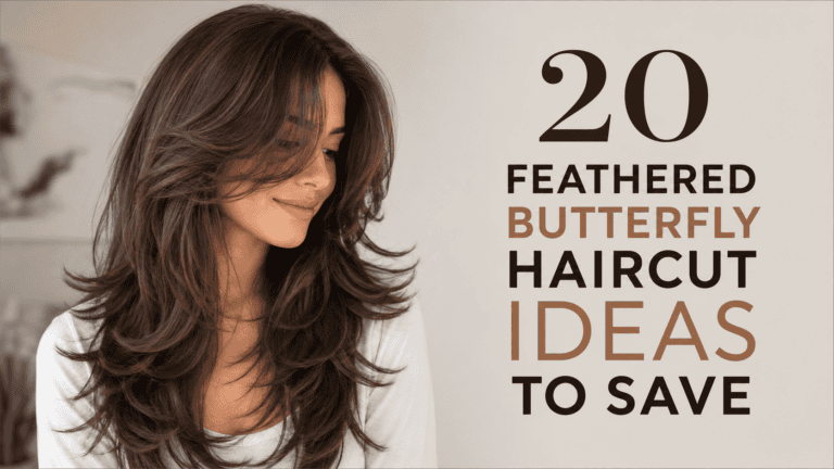 feathered butterfly haircut