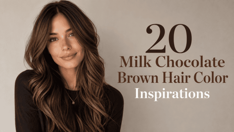 milk chocolate brown hair color