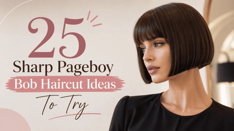 sharp pageboy bob