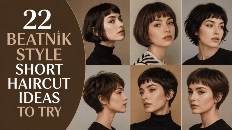 beatnik style short haircut