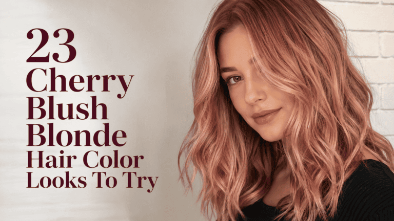 cherry blush blonde hair color