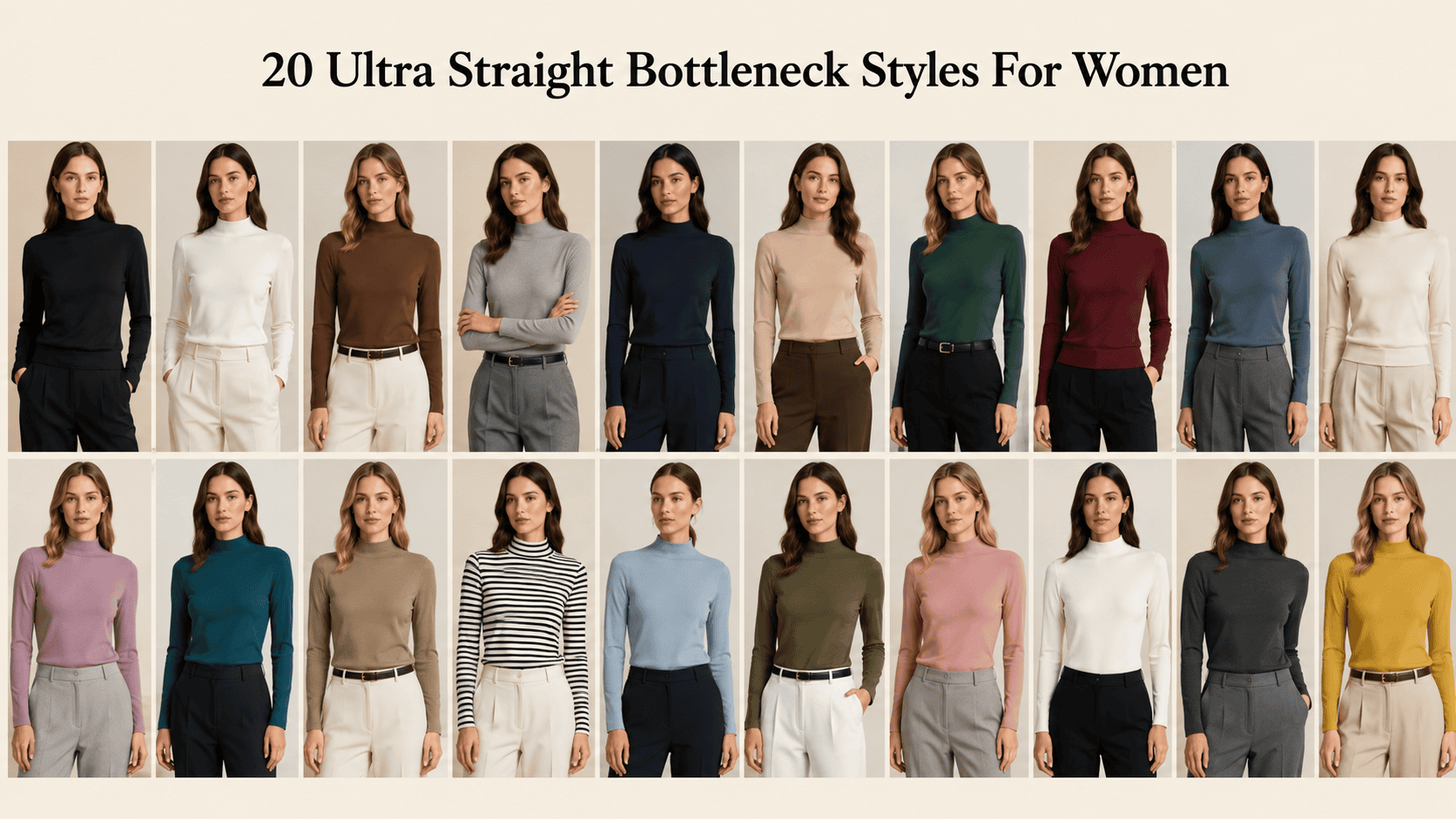 ultra straight bottleneck