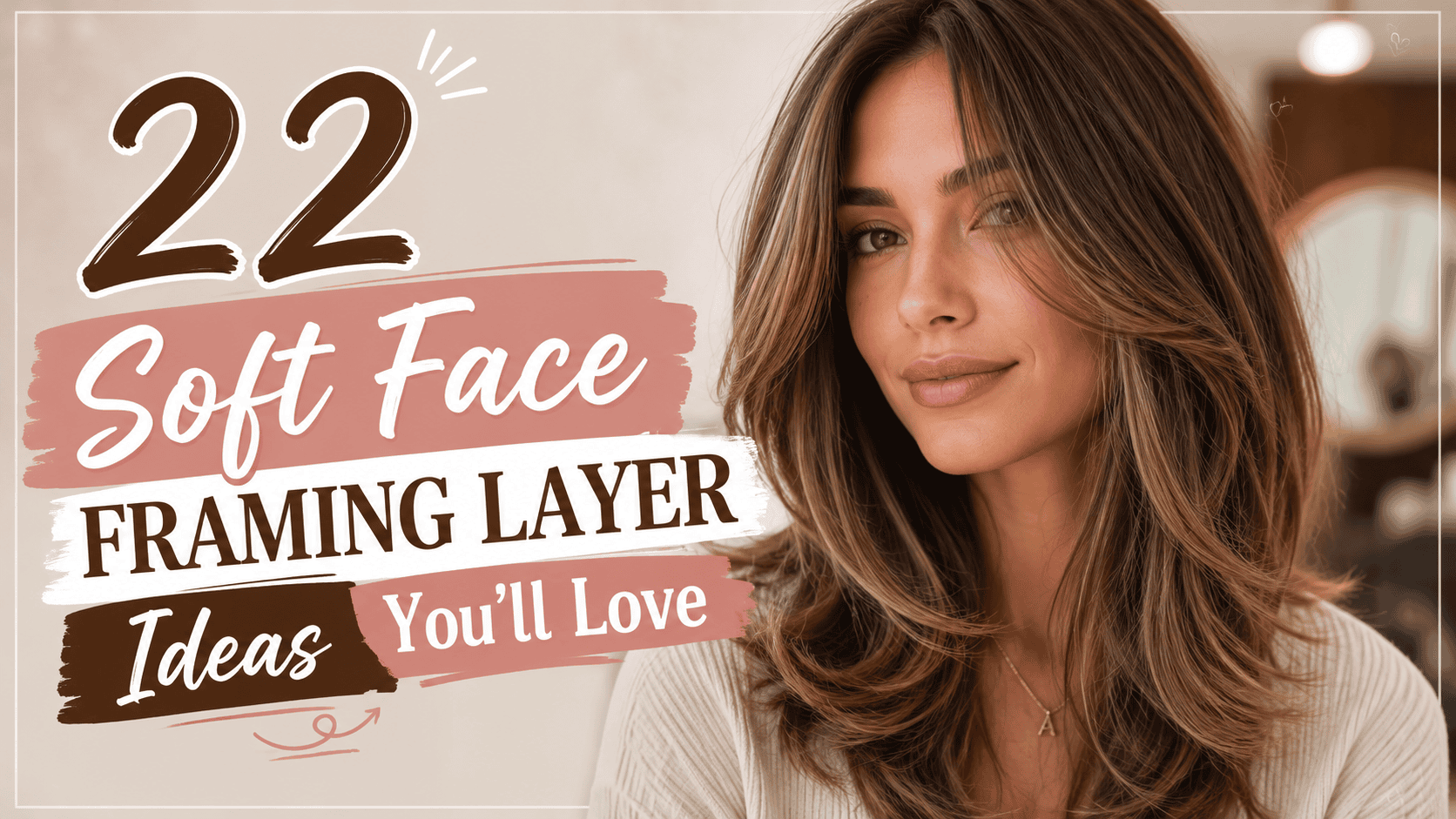 soft face framing layers