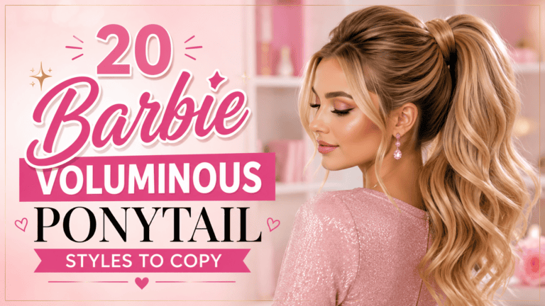 barbie voluminous ponytail