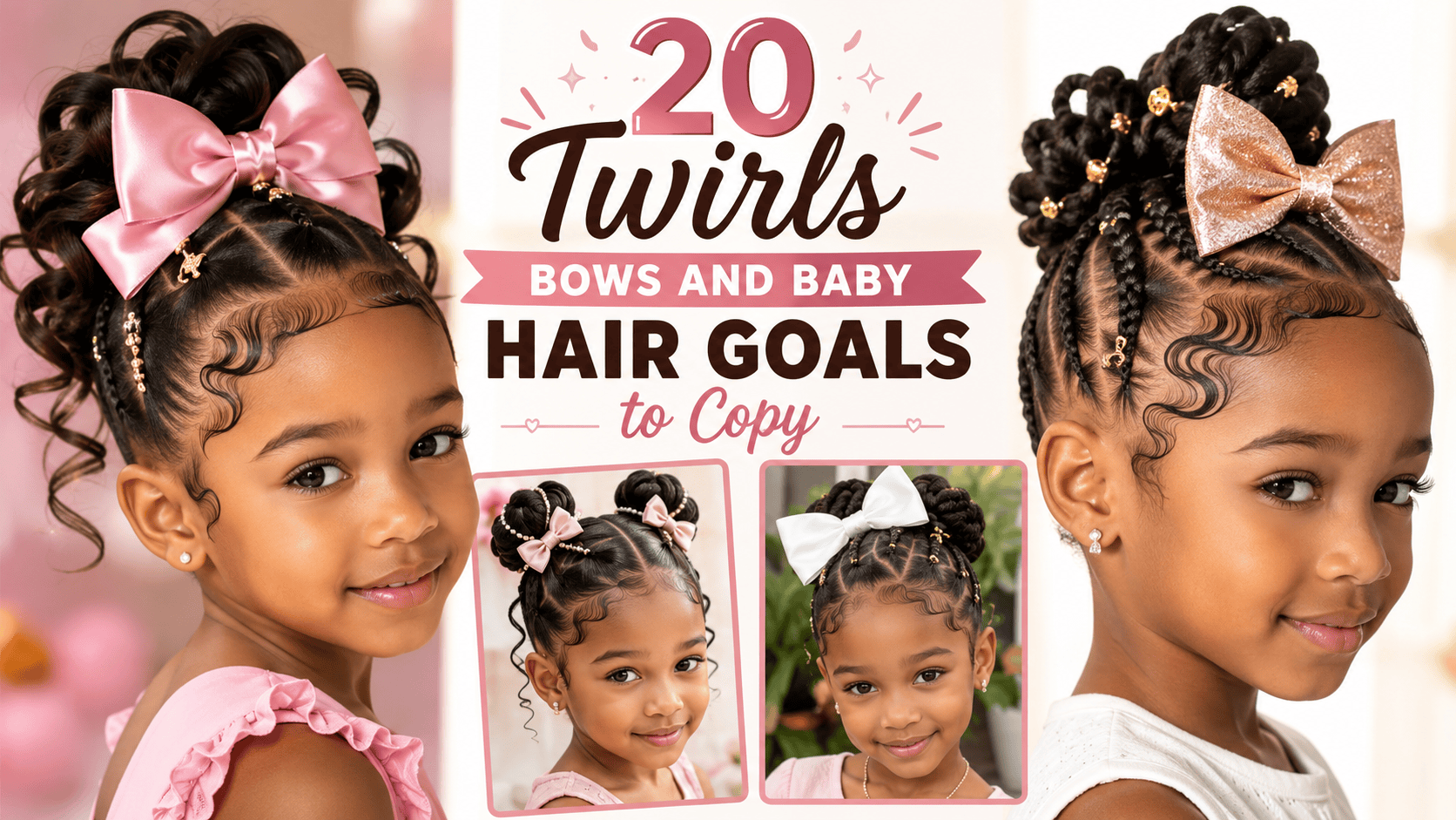 twirls bows and baby hair goals