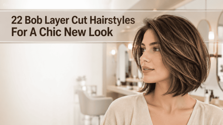 bob layer cut hairstyles
