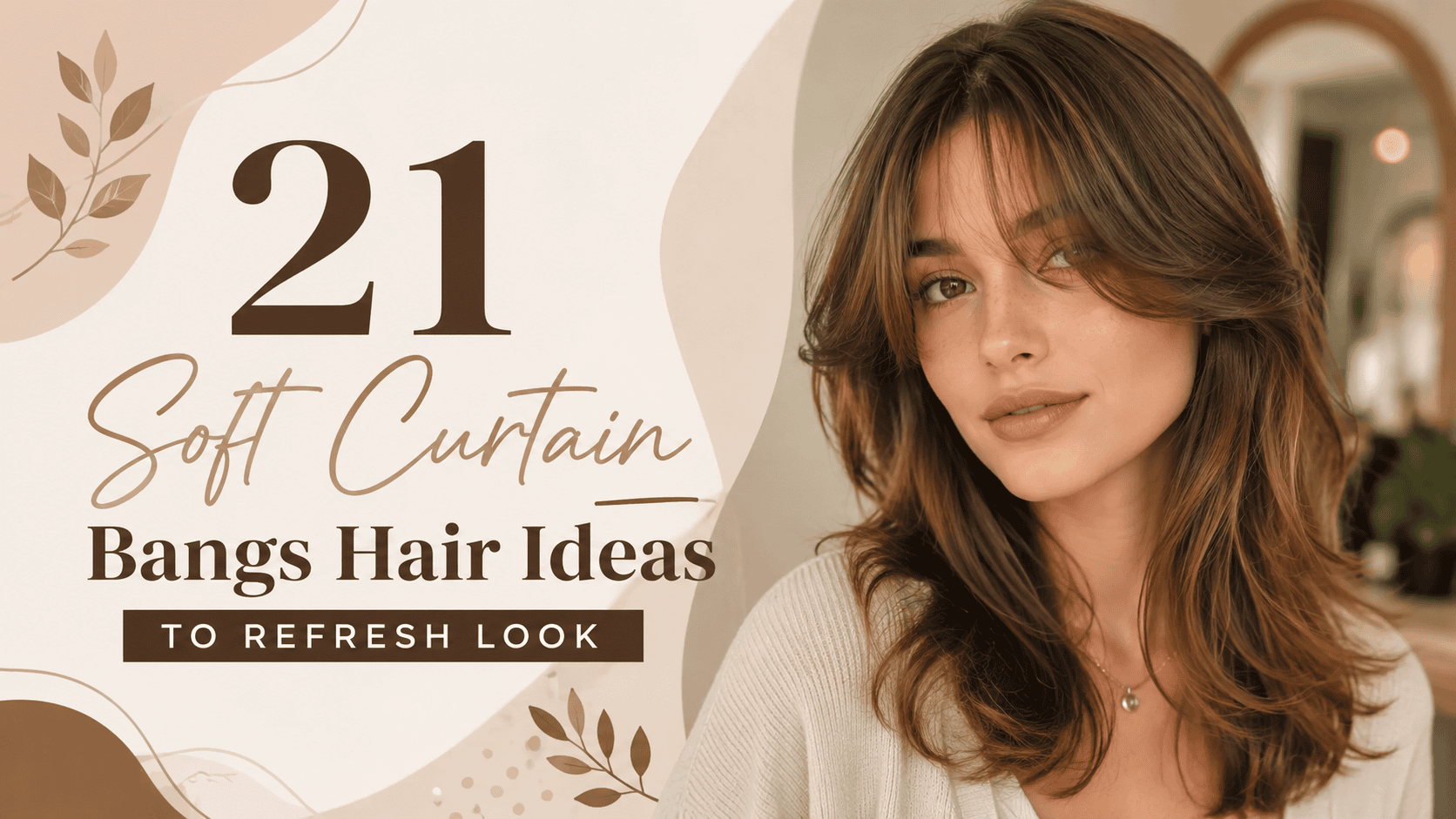 soft curtain bangs