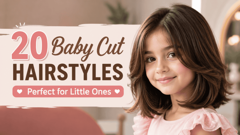 baby cut hairstyle infant