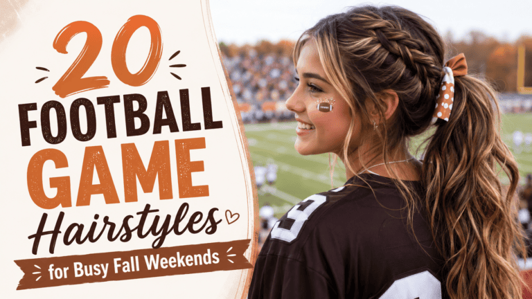 Football Game Hairstyles