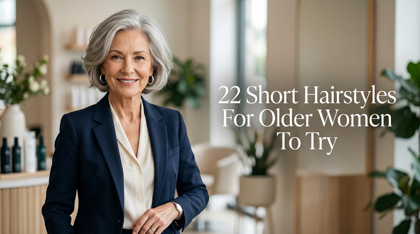 short hairstyles for old women
