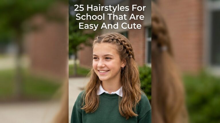 Hairstyles For School