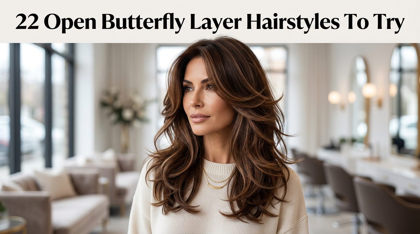 open butterfly layer hairstyles