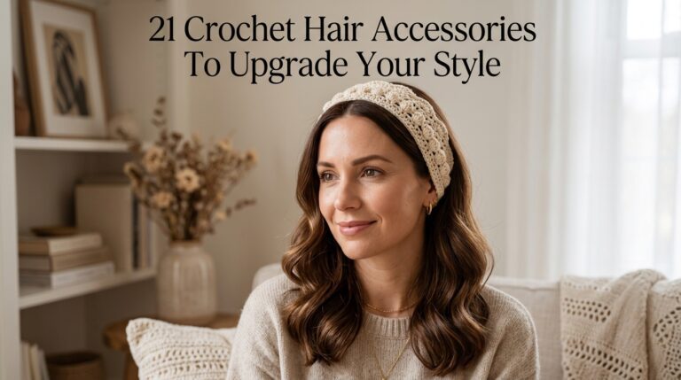 crochet hair accessories