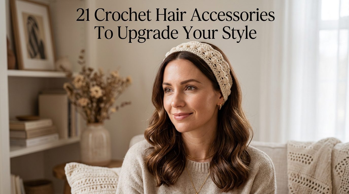 crochet hair accessories
