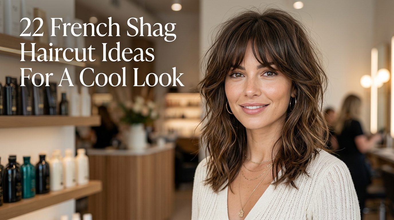 french shag haircut