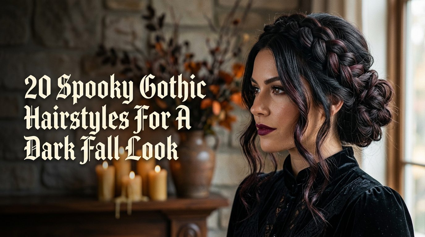 spooky gothic hairstyles